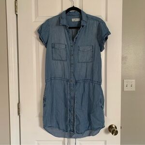 Thread & Supply Denim Chambray Shirt Dress
